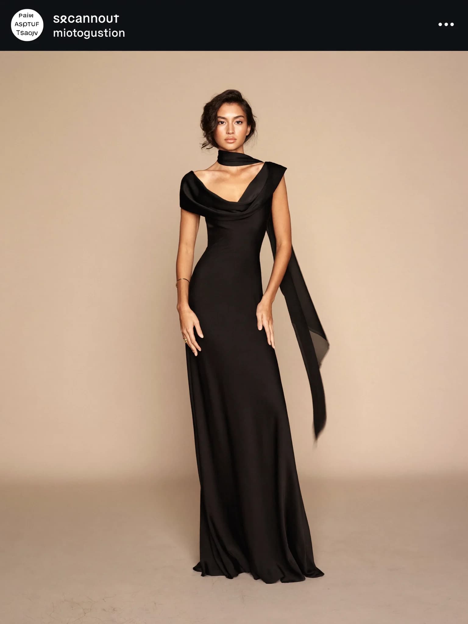 Le Noir Gown